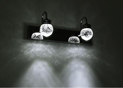 China Hotel Crystal ball bathroom led mirror light 2W 100-240V AC for sale