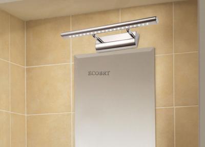 China Chrome Bathroom Side illuminated bathroom mirrors lighting 5W 220volts IP65 IC driver for sale