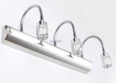 China Custom bathroom crystal led mirror light 9W with waterproof IP65 IC driver for sale