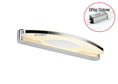 China 39cm Long 8W Waterproof Acrylic LED Bathroom Lights Chrome Finish for sale