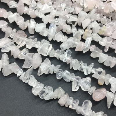 China Other Jewelry Making Rose Quartz Chips Beads Gemstone Chips for sale