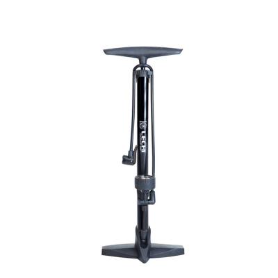 China Durable OEM Aluminum Alloy Portable High Pressure Bicycle / Portable Cycle Floor Pump With Gauge for sale