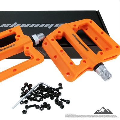 China RTS Non-Slip/Ultralight MTB Ultralight Sealed Gear Platform Fixed Speed ​​Bike Bicycle Nylon Plastic Pedal for sale