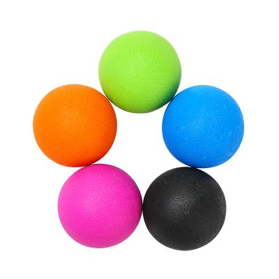 China Massage Roller 6.5cm Fitness Relieve Yoga Mini Gym Trigger Point Lacrosse Ball Peanut Hand Massage Ball for sale