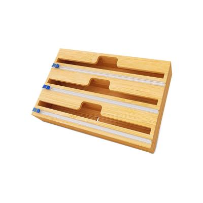 China Factory Direct Sales Viable Shiny Bamboo Storage Box Modern Organizer Storage Box for sale