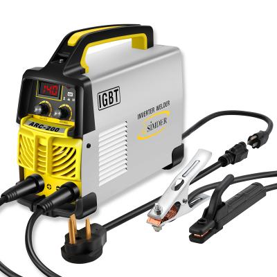 China Easy to Curve Sale IGBT Inverter Technology 110V 220V Arc Welding Machine Muttahida Majlis-e-Amal Hot Welding Machine for sale