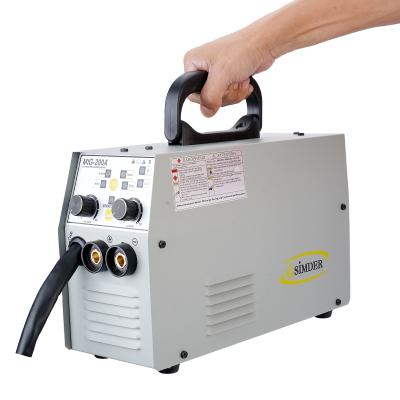 China PORTABLE 220v MIG Igbt Arc Mig Portable Welder 2 in 1 Spring Core MIG Welding Machine for sale