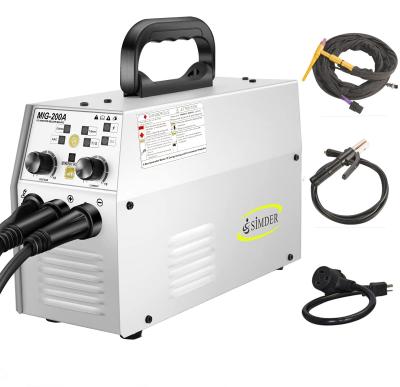 China PORTABLE 3 in 1 Flux Core Welding Machine Wire Feed Portable MIG Welder ARC MIG Welding Machine for sale