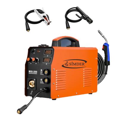 China Good Prices Multifunctional MIG 250 Hand Held Welding Machine 220 Volt MIG and Arc Welding Plant Mig Welding Machine for sale