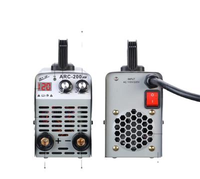 China Easy to Curve Inverted Dual Mode Design Voltage 110V 220V IGBT Smart Welding Hot Start ARC Welding Machine for sale