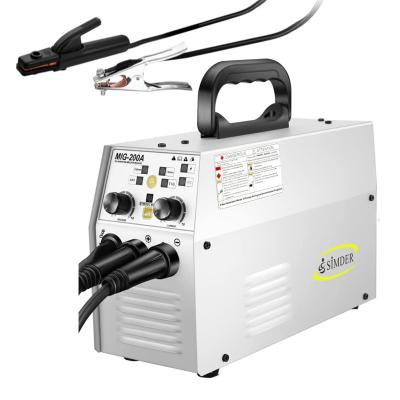 China NO Gas Mini Mig Portable Mig Light Arc Tig Welder 3 in 1 Multifunctional Gasless MIG Welder for sale