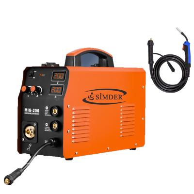 China Multifunctional Professional Factory Welding Flux Core Welder MIG Machine CO2 Easy Ampere Tig Mig Welder for sale