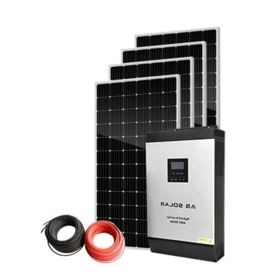 China Home Solar Panel Systems 1kw Solar Panel With Battery And Inverter System for sale