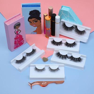 China Long Natural Wholesale Long 25mm Stunning Dramatic Mink Eyelash Full 3d Mink Eyelashes for sale