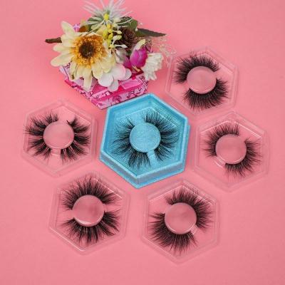 China Wholesale Natural 25mm Eyelashes 25mm Eyelashes 25mm Long Silk Shampoo 100% Hand Made for sale