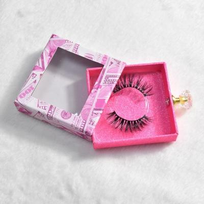 China 100% Real Long Lash Best 3D Private Label Natural Siberian Mink Lash 3D Mink Eyelash 3D-T06 Mink Eyelash 25Mm for sale