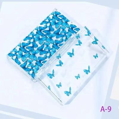 China 2021 New Design Acrylic Mink Lashes Eyelash Packaging Box Luxury Custom for sale