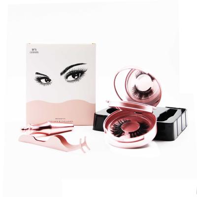 China Wholesale Durable Magnetic Eyelashes Private Label Custom Magnet Lashes Magnetic Eyeliner Kit Eye Lashesh for sale