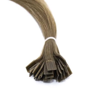 China Tangle Hair Keratin Hair Extension U Tip Pre Bonded Hair Flat Extension Tip Vietnamese Human Extension for sale