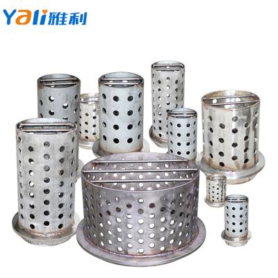 China Stainless Perforated Jewelry Casting Jewelry Tools Flask With Flange Stainless Steel Flask For Jewelry Casting for sale