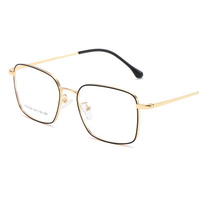 China 10 Years Experience Twooo 90308 Square Alloy Optical Glasses Frame Women Ladies Reading Glasses for sale