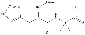 China Code: Fmoc-His-Aib-OH (N-2 fragment intermediate) (1446013-07-5) for sale