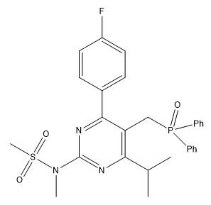 China N- ((5-((Diphenylphosphoryl)Methyl)-4- ((4-Fluorophenyl)-6-Isopropylpyrimidin-2-yl) -N-Methylmethanesulfonamid (289042-10-0) zu verkaufen