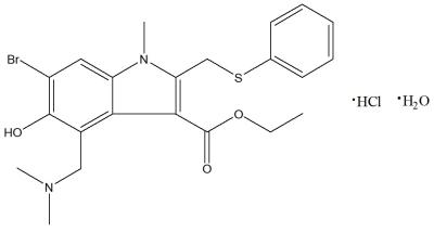 China Arbidol (Umifenovir) (868364-57-2) zu verkaufen