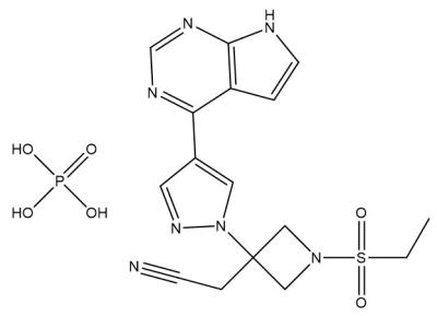 China Baricitinib Phosphate (1187595-84-1) zu verkaufen