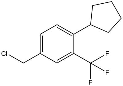 China 4-ChlorMethyl-1-Cyclopentyl-2-TrifluorMethylbenzol (957208-65-0) zu verkaufen