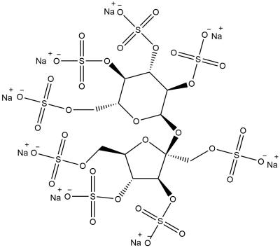 China Saccharose Octasulfat Natriumsalz (74135-10-7) zu verkaufen