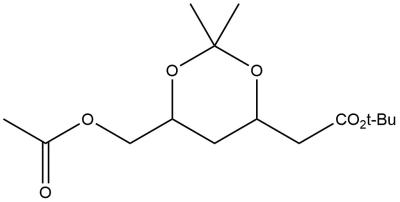 China tert-Butyl (4R-cis)-6-[acetyloxy) methyl]-2,2-dimethyl-1,3-dioxan-4-Acetat (154026-95-6) zu verkaufen