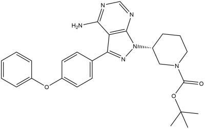 China (R)-tert-Butyl 3-[4-amino-3-(4-phenoxyphenyl)-1H-pyrazolo[3,4-d]pyrimidin-1-yl]piperidine-1-carboxylate (1022150-11-3) for sale