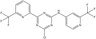 China 4-Chlor-6-(6-(Trifluoromethyl)Pyridin-2-yl) -N-(2-(Trifluoromethyl)Pyridin-4-yl) -1,3,5-Triazin-2-Amin (1446507-68-1) zu verkaufen