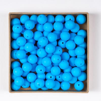 China Other Customize New Bpa Free Bulk 6mm 9mm 10mm 17mm 19mm 20mm 22mm 8 9 15 10 19 20 mm Soft Pastel Baby Theething Round Silicone Beads for sale