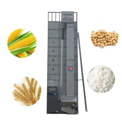 China Automatic Computer Control Panel Agricultural Dryer Machine Small Farm Equipment 6T Mini Grain Dryer For Rice Corn Wheat for sale