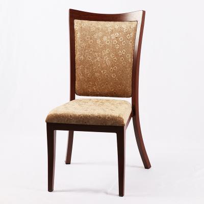 China Nice Workmanship Commercial Furniture Stacking Metal Upholstered Restaurant Chairs for sale