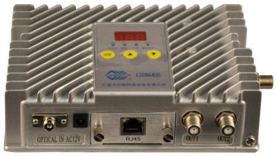 China Optischer Empfänger-Innenkorridor Rf-Frequenzbereich GS8640S 1×106 CATV 47~862 MHZ zu verkaufen