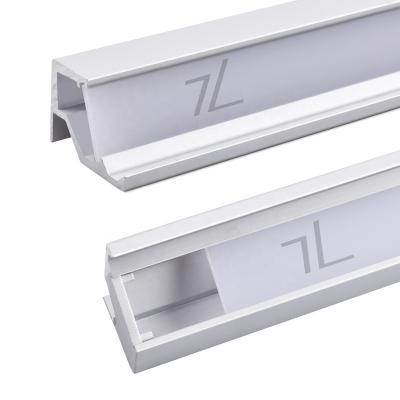 China Decorations Recessed Wall Led Cabinet Light Aluminum Profile Channels Aluminum Frame For Led Strip Light for sale