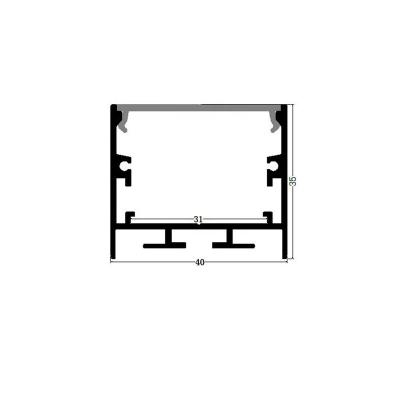 China Recessed Decorations 6063 Aluminum Led Linear Aluminum For Extrusion Heat Sink Aluminum Alloy for sale