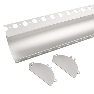 China 1000*91.5*57.1mm plaster ceiling aluminum profile radiator factory price for led lighting strip for sale