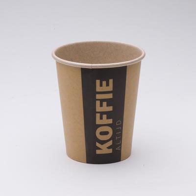 China Factory Supply Disposable Custom Logo Paper Cup Coffee Paper Cups Packaging Paper Cups for sale