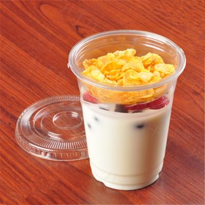 China 100% New Eco-friendly Disposable Take Way Plastic Cup For Fruit Milk Tea Drink Plastic Cup for sale