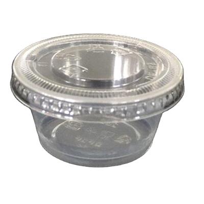 China 100% eco-friendly wholesale pet party cup dessert container sauce plastic cups for plastic cups for sale