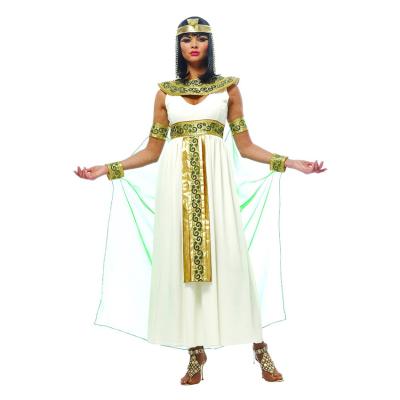 China Eco-friendly Egyptian Cosplay Costumes Queen Carnival Goddess Egyptian Princess Costume for sale