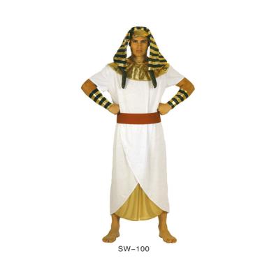 China Egyptian Pharaonic Carnival Wear Costumes Men Eco-friendly Cosplay Costumes For Halloween for sale