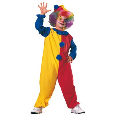 China High Quality Eco-friendly Material Halloween Costume Kids Cosplay Costumes Boys Clown Costume for sale