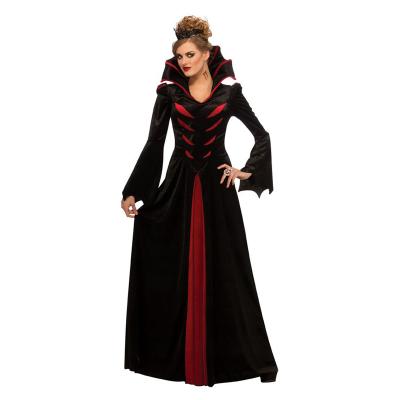 China Eco-friendly Material Crossdressing Carnival Costume Queen Vampire Drag Queen Costume for sale