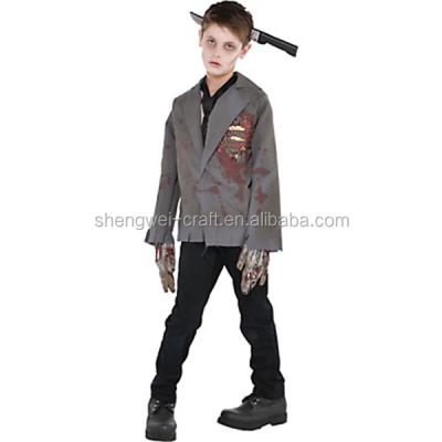 China Costumes Factory Hot Sale Zombie Costume For Kids for sale