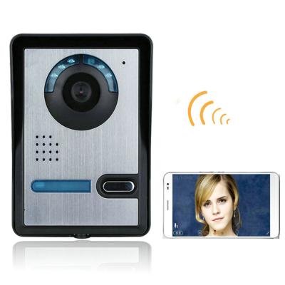 China NIGHT VISION WIFI Door Phone Wireless Visual Intercom With Night Vision Camera Rain Waterproof Outdoor Cover for sale